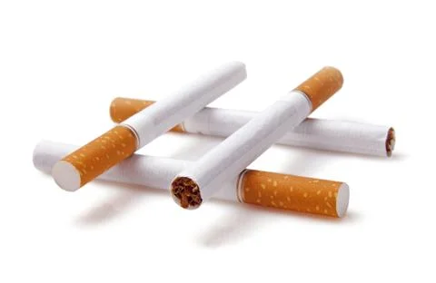 Cigarettes closeup Stock Photos