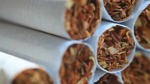 Cigarettes Stock Footage 24949171