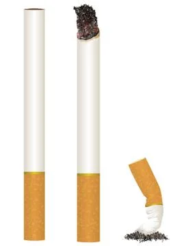 Cigarettes Stock Illustration