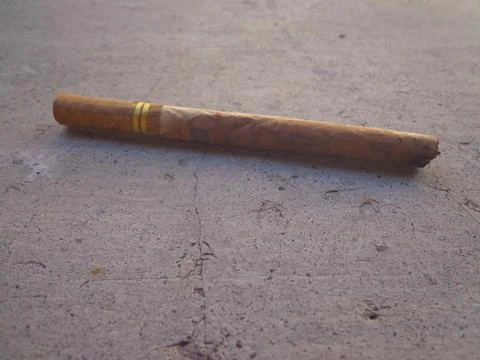 Cigarettes lying in the yard Photos