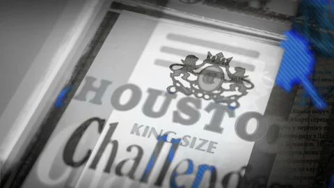 Cigarettes Packets Dark Blue Mix Stock-Footage 94135852