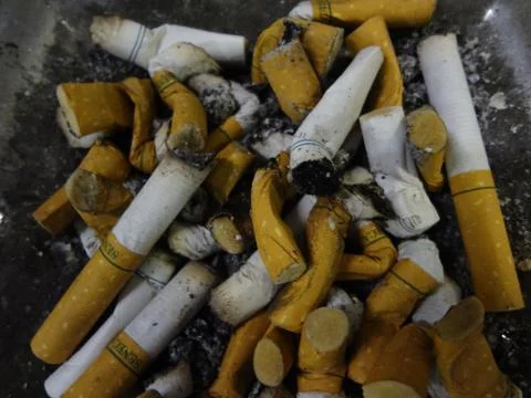 Cigarettes Stockfoto's