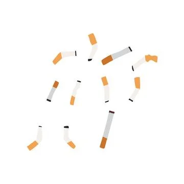 Cigarettes vector 1 Stock Illustration