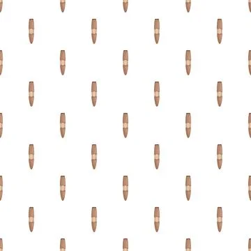 Cigars forming seamless pattern on white background 스톡 일러스트
