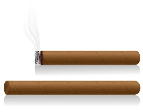 Cigars vector illustration Stock Illustration