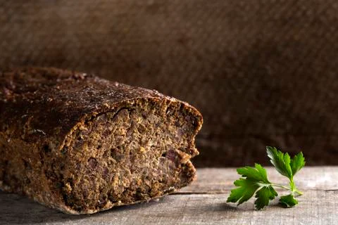 Cighir - Traditional Romanian baked roulade Foto stock