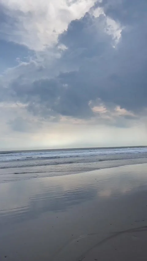 Cijeruk Beach Serenity: A Visual Journey Stock Footage 279057297