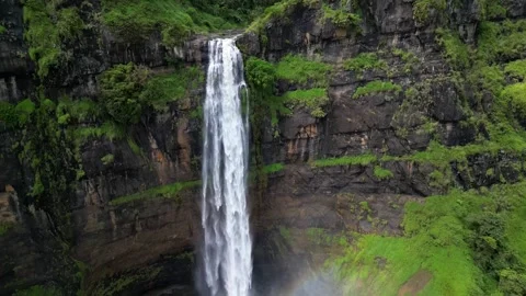 Cikanteh Waterfalls Stock Footage 245958452
