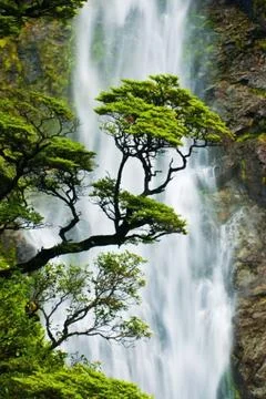 Cikaso Waterfall Stock Photos