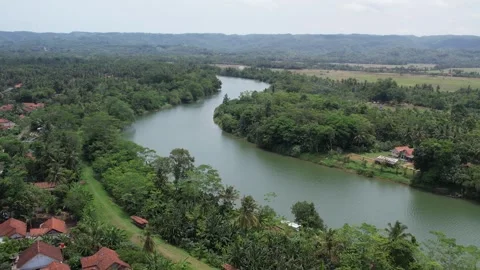 Cilacap River Stock Footage 296143008