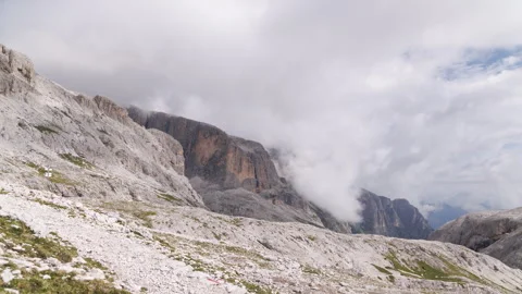Cima Rosetta - Italy - Timelapse Stock Footage 313934457