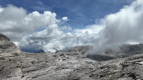 Cima Rosetta - Italy - Timelapse Stock Footage 314169414