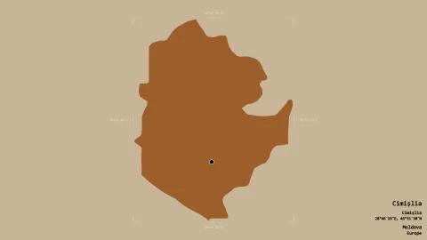 Cimislia - Moldova. Bounding box. Pattern Stock Illustration