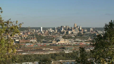 Cinci Establishing Shot Stock-Footage 558357