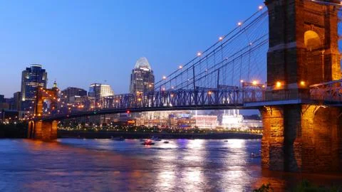 Cincinnati Ohio Stockfoto's
