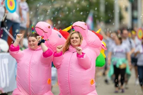 Cincinnati Pride Parade Foto stock