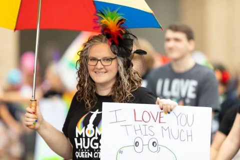 Cincinnati Pride Parade Stock Photos