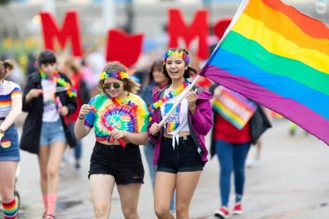Cincinnati Pride Parade Stock Photos