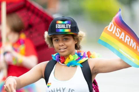 Cincinnati Pride Parade Foto stock