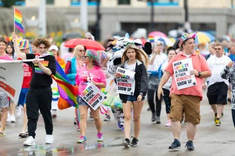 Cincinnati Pride Parade Stock Photos