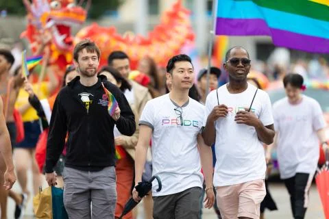 Cincinnati Pride Parade Stock Photos