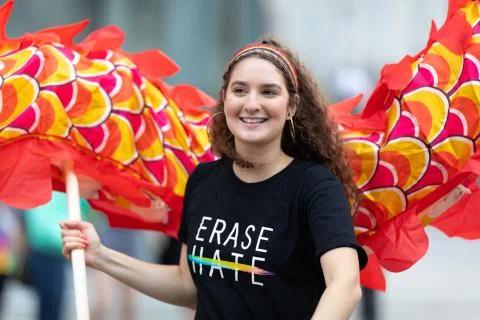 Cincinnati Pride Parade Stock Photos