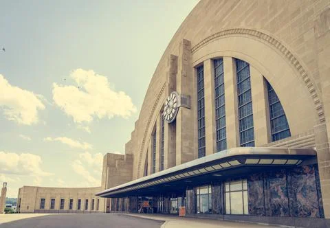 Cincinnati Union Terminal Fotos de archivo