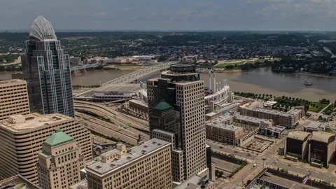 Cincinnatti Ohio RIver Timelapse Vidéo 113015375