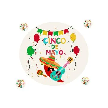 Cinco De Mayo 2 Stock Illustration