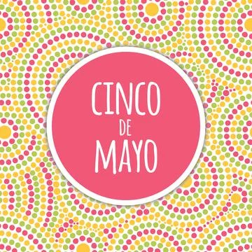 Cinco de Mayo background vector Stock Illustration