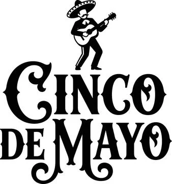 Cinco de Mayo Celebration Vector Graphics Collection for mexico holiday Stock Illustration