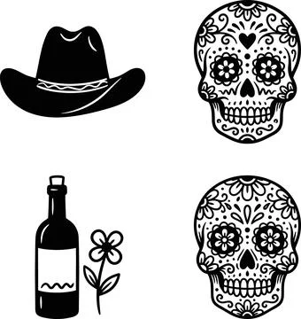 Cinco de Mayo Celebration Vector Graphics Collection for mexico holiday Stock Illustration