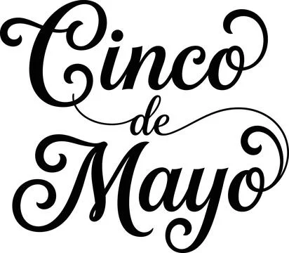 Cinco de Mayo Celebration Vector Graphics Collection for mexico holiday Stock Illustration