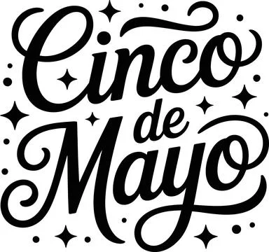 Cinco de Mayo Celebration Vector Graphics Collection for mexico holiday Stock Illustration