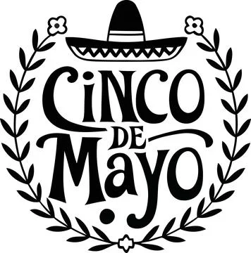 Cinco de Mayo Celebration Vector Graphics Collection for mexico holiday Stock Illustration