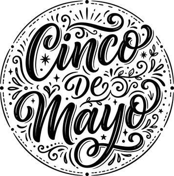 Cinco de Mayo Celebration Vector Graphics Collection for mexico holiday Stock Illustration