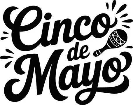 Cinco de Mayo Celebration Vector Graphics Collection for mexico holiday Stock Illustration
