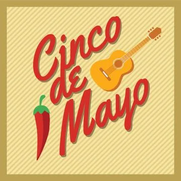 Cinco De Mayo Design Stock Illustration