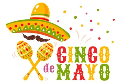 Cinco de mayo festive. Stock Illustration