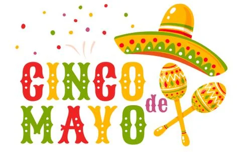Cinco de mayo festive Stock Illustration
