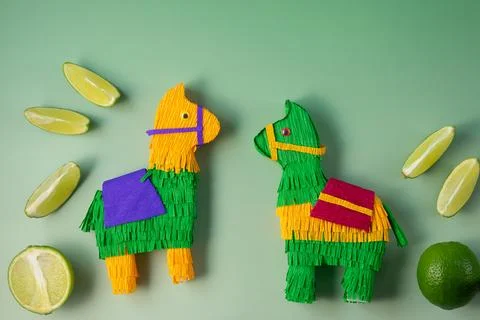Cinco de Mayo flatlay Stock Photos