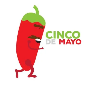 Cinco de mayo Stock Illustration