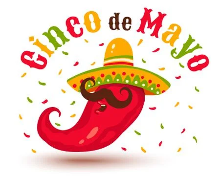Cinco de Mayo Stock Illustration