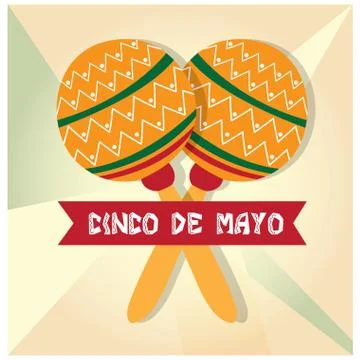 Cinco de mayo Stock Illustration