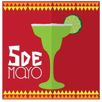 Cinco de mayo Stock Illustration