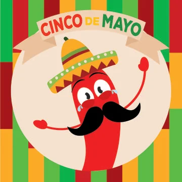 Cinco de Mayo Stock Illustration
