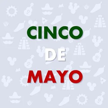 Cinco de mayo Stock Illustration