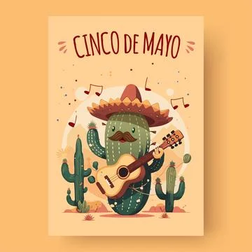 Cinco de Mayo Stock Illustration