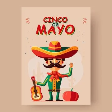 Cinco de Mayo Stock Illustration