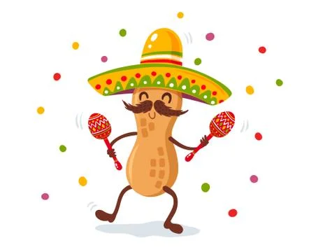 Cinco de mayo poster Illustrazione stock